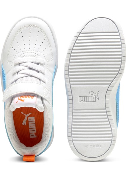 Beyaz - Mavi Kadın Yürüyüş Ayakkabısı 38583637-PUMA Rickie Ac+ Ps Puma Wh