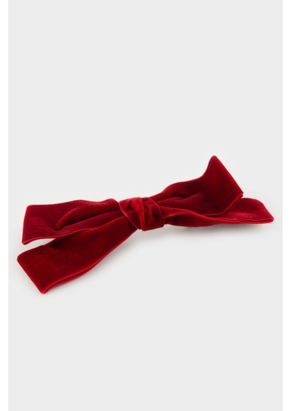 Kadın Kadife Fiyonk Çıtçıtlı Toka E5746AXNS