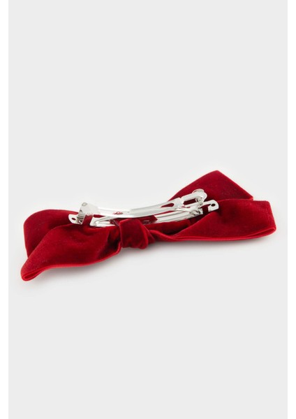 Kadın Kadife Fiyonk Çıtçıtlı Toka E5746AXNS