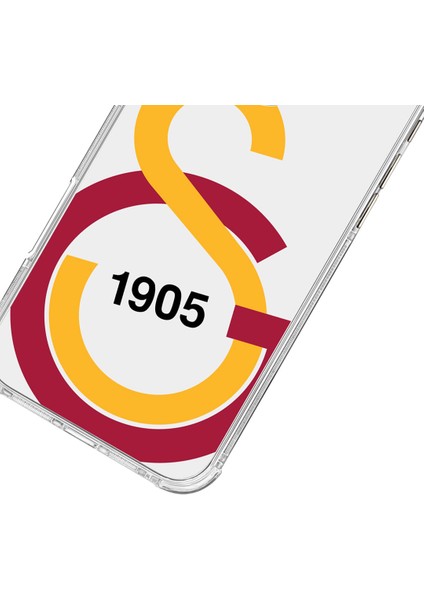 iPhone 14 Galatasaray Büyük Logo Şeffaf Telefon Kılıfı modelleri