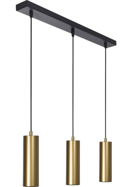 Spotline modern salon - yatak odası - mutfak - gün ışığı - eskitme renk 3 lü spot sıralı avize