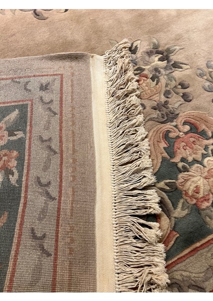 El Dokuma Kabartmalı Çin Halısıdır Ebat 370X270