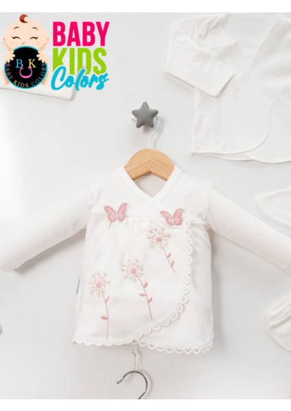 Lüks Kelebek Yeni Doğan Hastane Çıkış 10'lu Zıbın Seti (Kutulu) modelleri