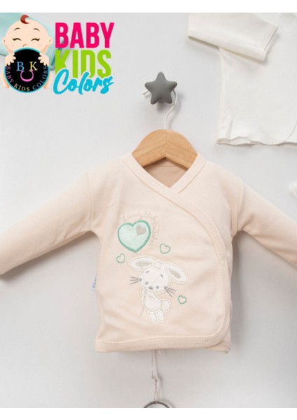 Lüks Tavşan Nakışlı Yeni Doğan Hastane Çıkış 10'lu Zıbın Seti (Kutulu) modelleri