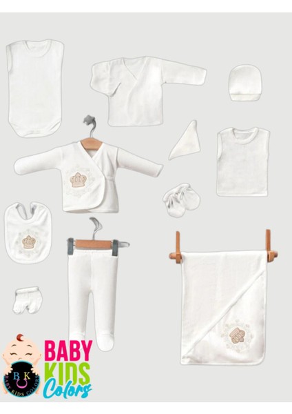 Hastahane Çıkışı Nakışlı Taşlı 11'li Yeni Doğan Zıbın Set fiyatları