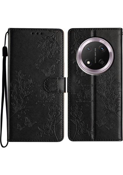 Honor Magic7 Lite 5g Cüzdan Telefon Kılıfı Deri Kapak Çevirin (Yurt Dışından)