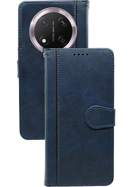 Honor Magic7 Lite 5g Buzağı Dokusu Deri Standı Kitap Tarzı Telefon Kapağı (Yurt Dışından)