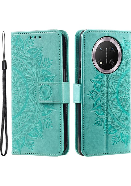 Honor Magic7 Lite 5g Pu Deri Cüzdan Halkalı Telefon Kılıfı Kapağı (Yurt Dışından)