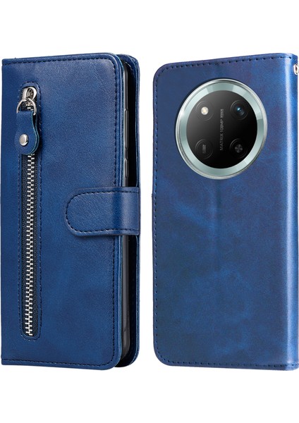 Honor Magic7 Lite 5g Buzağı Dokulu Deri Telefon Kılıfı (Yurt Dışından)