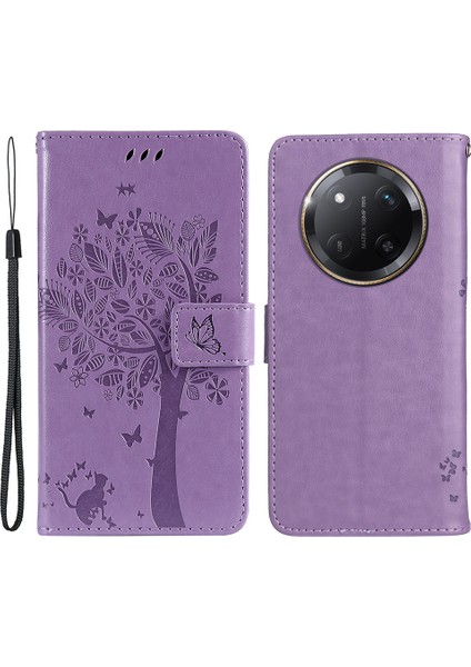 Honor Magic7 Lite 5g Flip Deri Telefon Kılıfı (Yurt Dışından)