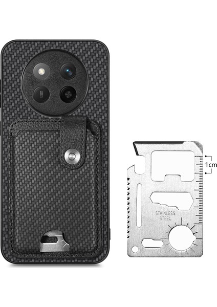 Honor Magic7 Lite 5g Kart Yuvaları Kickstand Telefon Arka Kapak ile Kart Aracı (Yurt Dışından)
