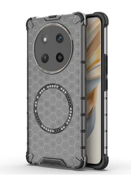 Honor Magic7 Lite 5g Petek Tasarım Tpu + Pc Telefon Kapağı (Yurt Dışından)