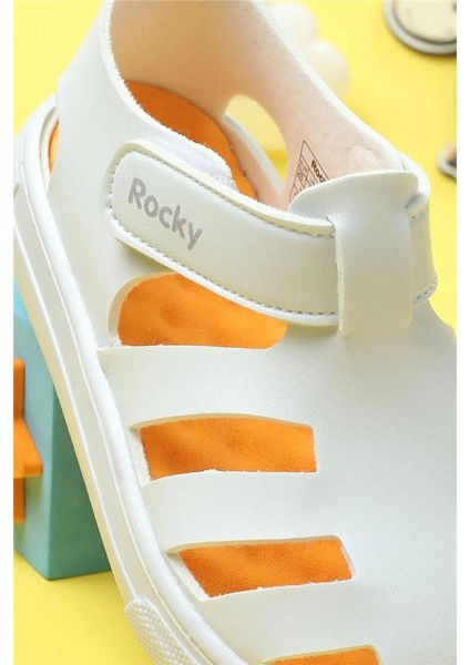 Unisex Cırtlı Esnek Taban Tam Ortapedik Dayanıklı Geniş Kalıp Çocuk Spor Sandalet Terlik fırsatları