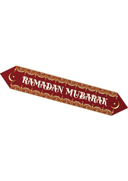 Mantel Kırmızısı Için Altın ile Eid Mubarak Şucu (Yurt Dışından) fiyatları