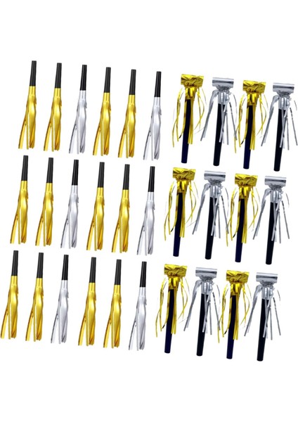 30PCS Party Blowers Yıldönümü Düğün Için Eğlenceli Glitter Gürültü Makinesi (Yurt Dışından) fiyatları