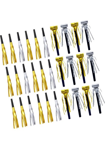 30PCS Party Blowers Yıldönümü Düğün Için Eğlenceli Glitter Gürültü Makinesi (Yurt Dışından) indirimleri