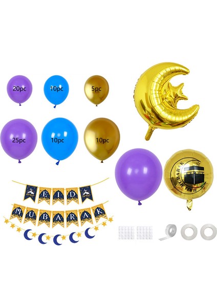 Eid Balonlar Alüminyum Film A (Yurt Dışından)