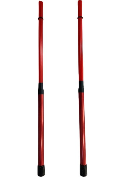 Drum Çubukları, Caz Halk Öğrencileri Için 40CM Uzunlukta Rahat Tutamaklarla Çubuklar Çocuklar Kırmızı (Yurt Dışından)
