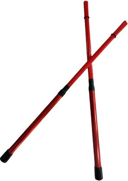 Drum Çubukları, Caz Halk Öğrencileri Için 40CM Uzunlukta Rahat Tutamaklarla Çubuklar Çocuklar Kırmızı (Yurt Dışından)