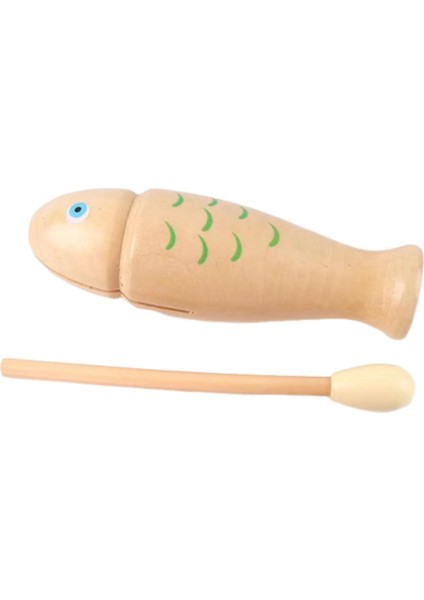 Müzik Aletleri Ahşap Enstrüman ve Kı Küçük Çocuklar 14.5cm Kırmızı (Yurt Dışından)