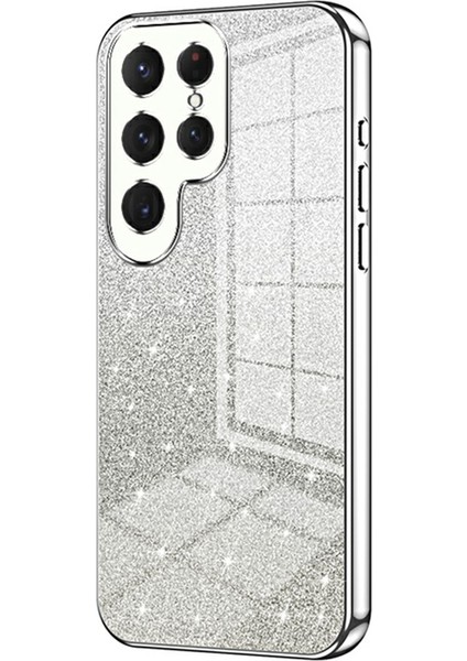 Samsung Galaxy S25 Ultra Galvanik Gradyan Parıltılı Tpu Telefon Kapağı (Yurt Dışından)