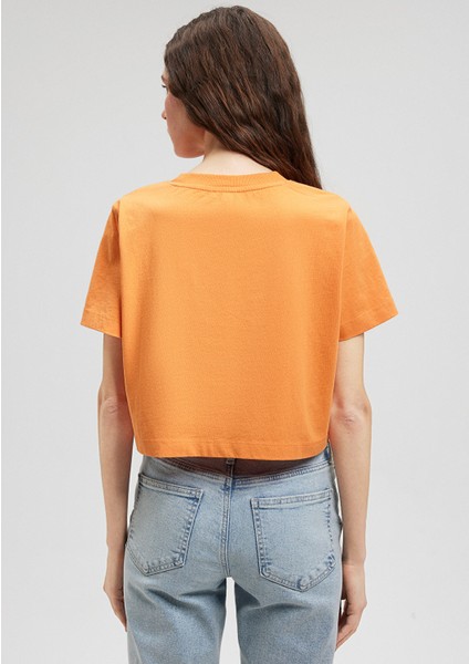 Turuncu Basic Tişört 1611644-71414 fırsatları