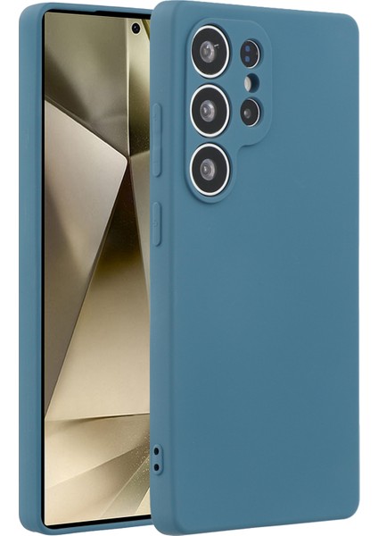 Samsung Galaxy S25 Ultra Tpu Arka Yumuşak Çizilmez Fiber Astar Telefon Kapağı (Yurt Dışından)