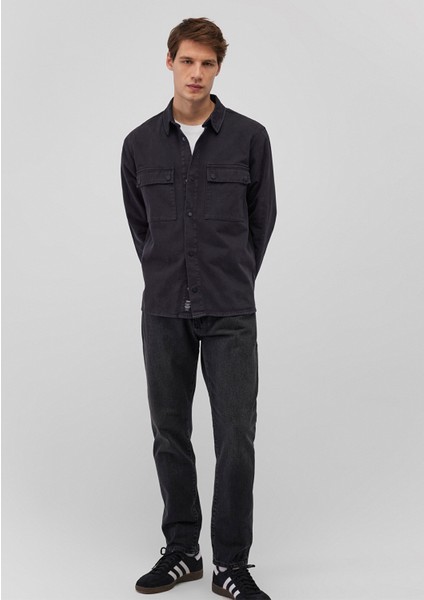 Erkek Logan Siyah Utility Jean Gömlek 0210774-85822