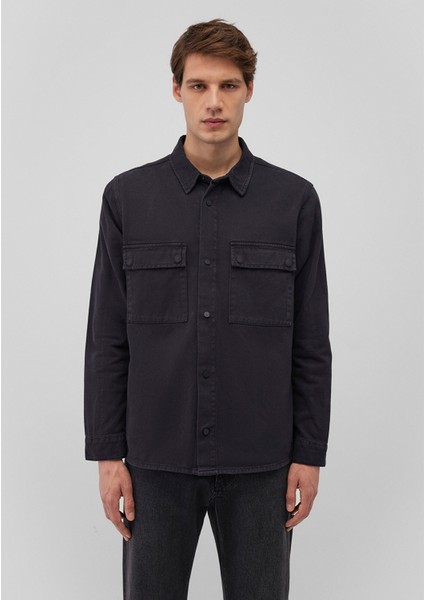 Erkek Logan Siyah Utility Jean Gömlek 0210774-85822
