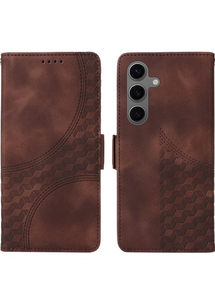 Samsung Galaxy S25 Plus Pu Deri Telefon Kılıfı (Yurt Dışından)