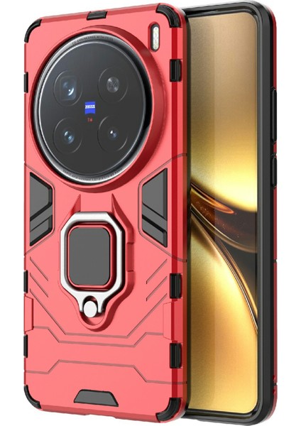 Vivo X200 Pro 5g Pc + Tpu Halka Destekli Koruyucu Telefon Kapağı (Yurt Dışından)