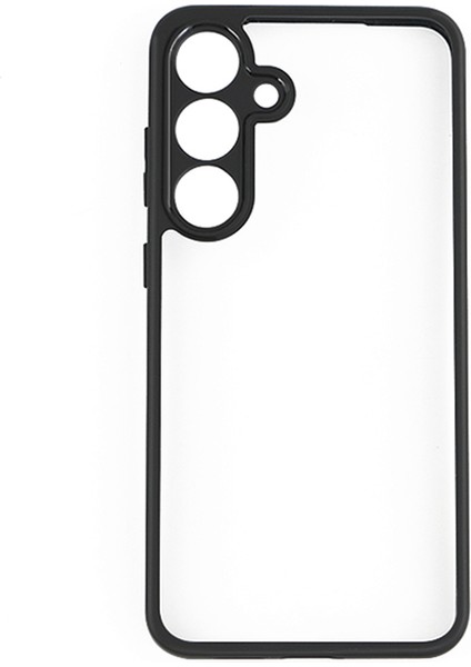 Samsung Galaxy S25 Darbeye Dayanıklı Pc + Tpu Şeffaf Arka Telefon Kapağı (Yurt Dışından)