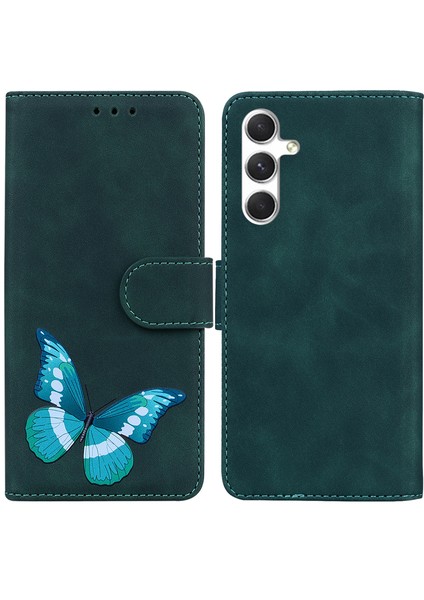 Samsung Galaxy S25 Plus Standlı Kılıf Pu Deri Telefon Kılıfı (Yurt Dışından)