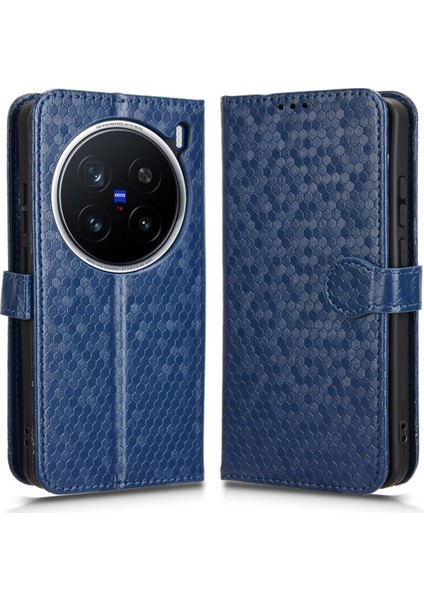Vivo X200 Pro 5g Cüzdan Kılıf Pu Deri Telefon Kapağı (Yurt Dışından)