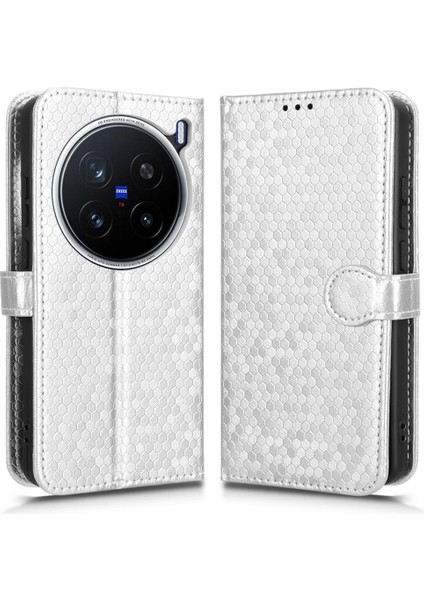 Vivo X200 Pro 5g Cüzdan Kılıf Pu Deri Telefon Kapağı (Yurt Dışından)
