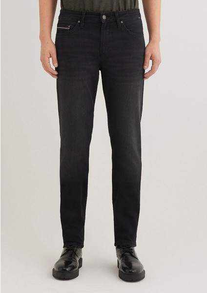 Erkek Jake Koyu Gri Mavi Premium Jean Pantolon 0042218775