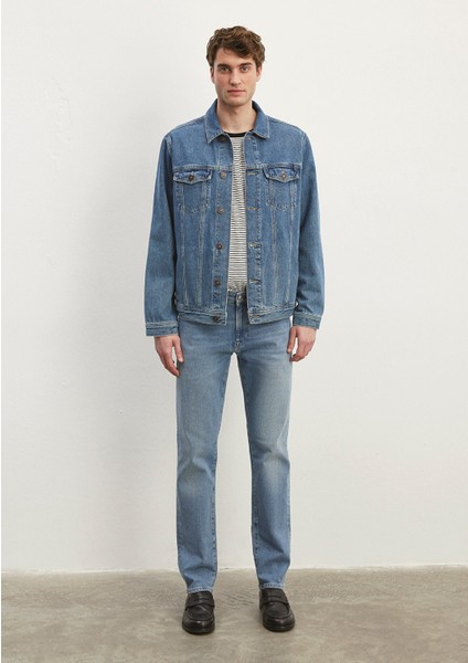 Drake 90lar Indigo Mavisi Jean Ceket 010143-28013