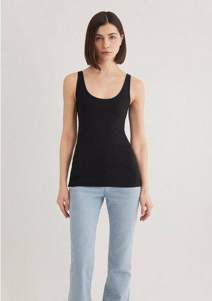 Siyah Basic Stretch Atlet 164156-900