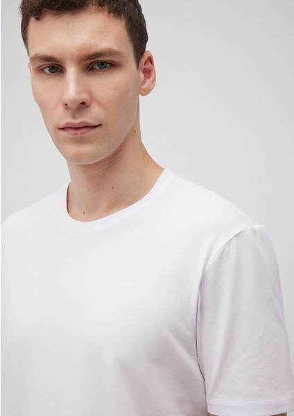 Stretch Beyaz Basic Tişört 0610252-620 indirimleri