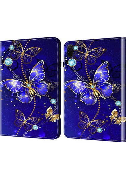 Honor Pad X8A Kart Yuvalı Deri Tablet Kılıfı (Yurt Dışından)