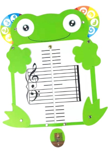 Müzik Karikatür Ş Öğrenciler Için Müzikal Gö Panosu Kurbağa Şekli (Yurt Dışından)