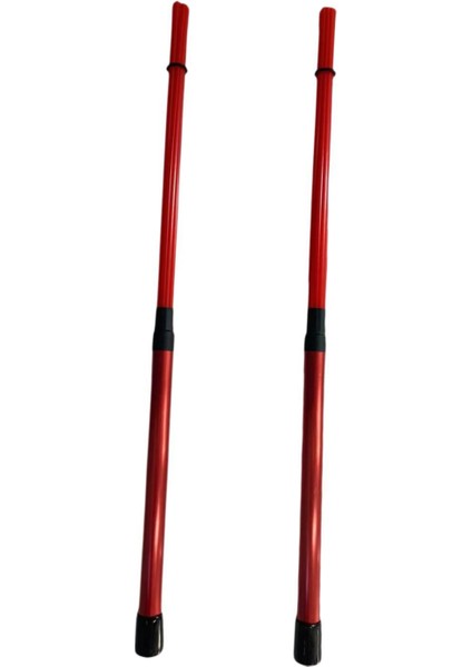 Drum Çubukları, Caz Halk Öğrencileri Için 40CM Uzunlukta Rahat Tutamaklarla Çubuklar Çocuklar Kırmızı (Yurt Dışından)