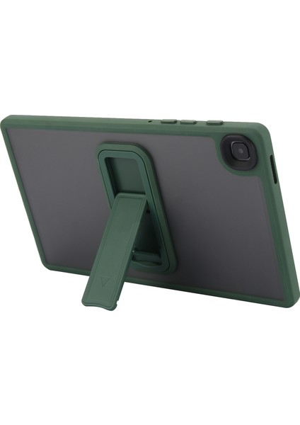 Samsung Galaxy Tab A7 Lite 8.7-Inç Kılıf, Kickstand Tpu + Pc Cilt Dokunuşlu Tablet Kapaklı (Yurt Dışından)