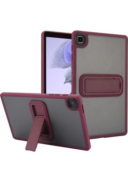 Samsung Galaxy Tab A7 Lite 8.7-Inç Kılıf, Kickstand Tpu + Pc Cilt Dokunuşlu Tablet Kapaklı (Yurt Dışından)