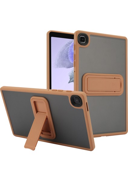 Samsung Galaxy Tab A7 Lite 8.7-Inç Kılıf, Kickstand Tpu + Pc Cilt Dokunuşlu Tablet Kapaklı (Yurt Dışından)