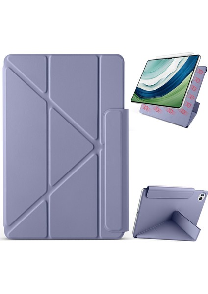 Huawei Matepad Pro 13.2 Pc + Pu Deri Origami Standı Manyetik Tablet Kapağı (Yurt Dışından)