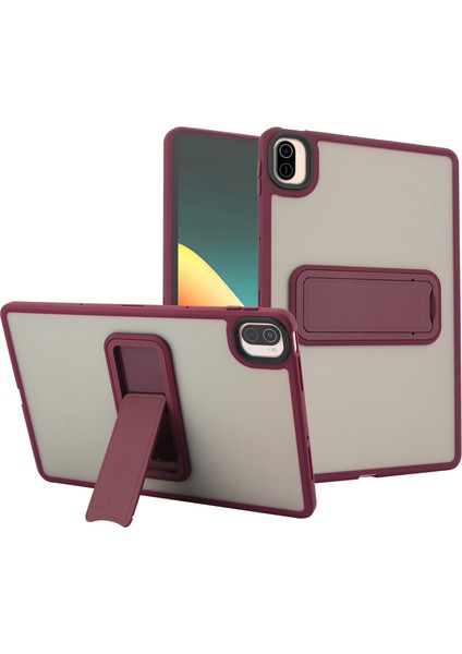 Xiaomi Pad 5 / Pad 5 Pro Tpu + Pc Kickstand'lı Cilt-Dokunmatik Tablet Kapağı (Yurt Dışından)
