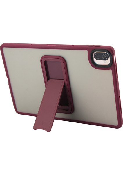 Xiaomi Pad 5 / Pad 5 Pro Tpu + Pc Kickstand'lı Cilt-Dokunmatik Tablet Kapağı (Yurt Dışından)