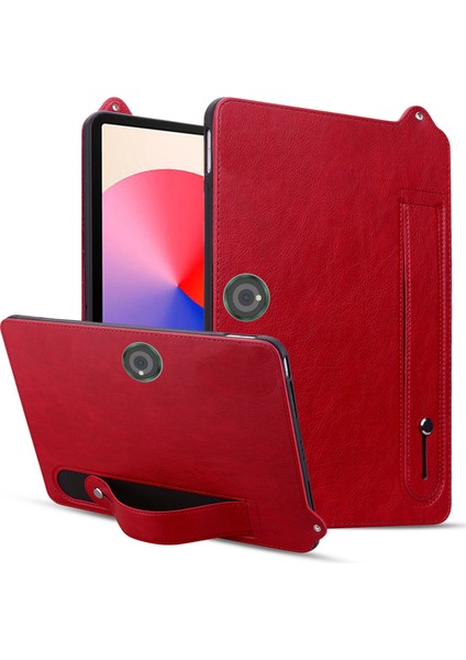 Oneplus Pad Pro El Kayışı Kickstand Deri Tablet Kapağı (Yurt Dışından)