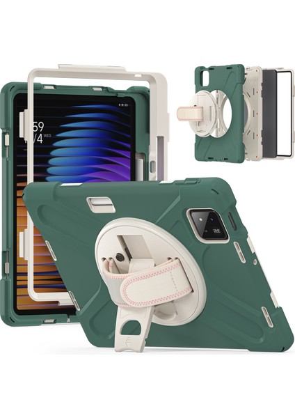 Xiaomi Pad 7 Tpu + Pc + Silikon Kickstand Anti Drop Tablet Kapağı (Yurt Dışından)